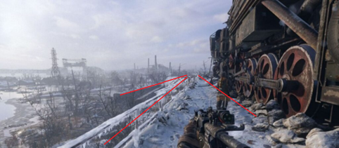 Pinching technique in level design