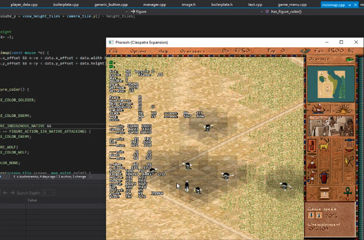 Akhenaten project history