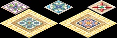 Plaza tile variants