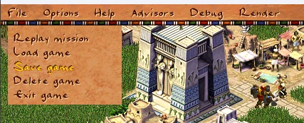 The open File menu in the top bar