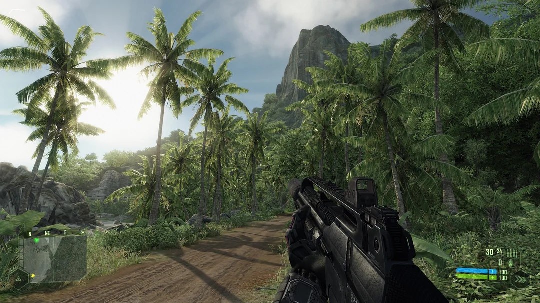 Деревья в Crysis