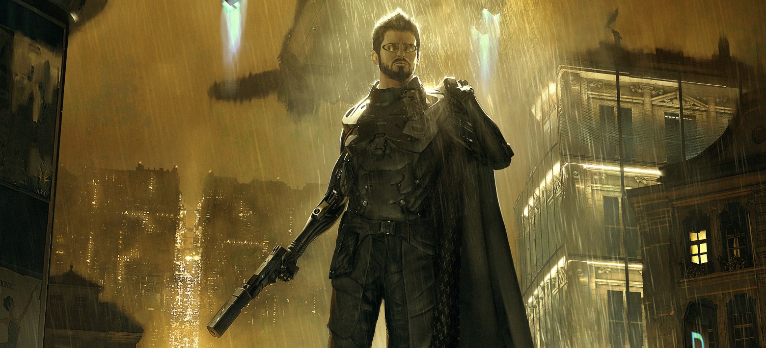 Ночная Прага в Deus Ex