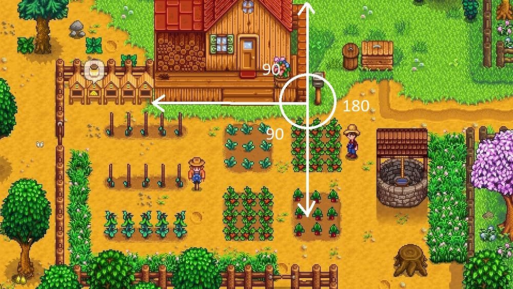 Проекция в Stardew Valley